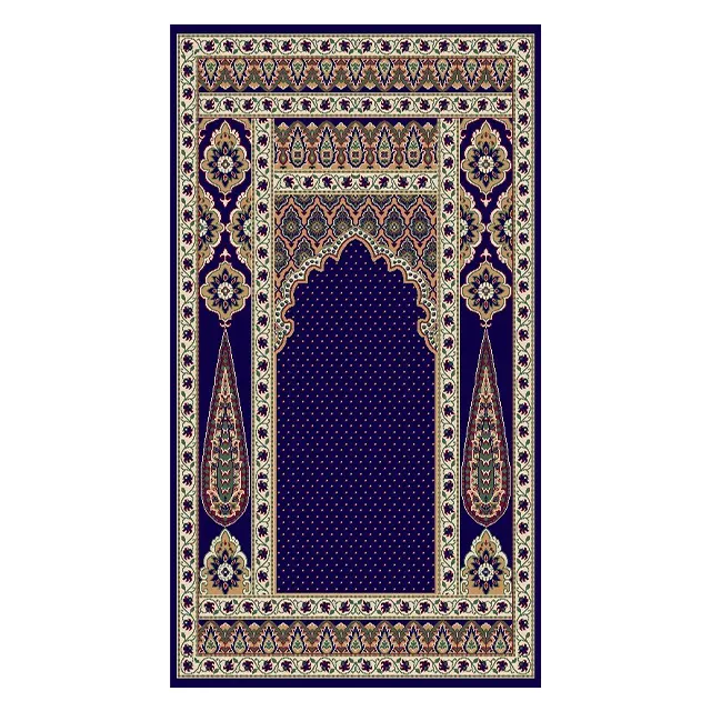 רך חלק מבריק נוח שטיח עשוי צמר אמיתי במחיר זול עבור תפילה חדר מסגד המסגד קיר כדי קיר רול שטיח