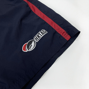 Shorts de sport personnalisés pour hommes avec cordon de serrage, impression par transfert thermique, respirants, anti-UV, séchage rapide, toile vintage non tissée - Product Image 4