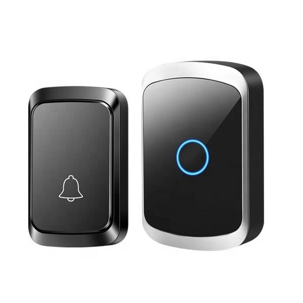 Outdoor Intelligent Wireless Doorbell Home Security System Remote Control Waterproof Wireless Doorbell 36 Ringtones Available