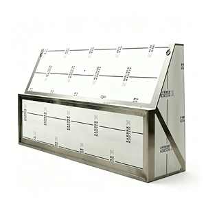 <span class=keywords><strong>Hotte</strong></span> aspirante murale en acier inoxydable pour <span class=keywords><strong>cuisine</strong></span>, idéale pour l'évacuation des fumées d'huile - Product Image 6