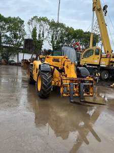 Chariot télescopique JCB 535 d'occasion de haute qualité, moteur et boîte de vitesses testés et certifiés, prix compétitif, marque japonaise de Shanghai, en promotion - Product Image 3