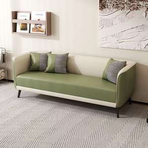 Sofá Individual, Doble o Triple Económico para <span class=keywords><strong>Apartamentos</strong></span> Pequeños, Nueva Tecnología <span class=keywords><strong>en</strong></span> Cuero para Sala de Estar Sencilla - Product Image 2