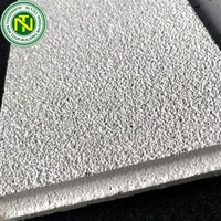 Prix du panneau de plafond en fibre minérale suspendue acoustique blanche pour la décoration intérieure