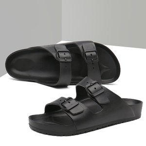 Chaussures d'été blanches pour hommes, <span class=keywords><strong>Mules</strong></span> étanches, pantoufles décontractées, sandales, collection - Product Image 1