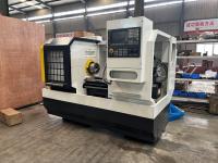 Tour à métaux CNC à banc plat horizontal CK6150, robuste, pour pièces métalliques