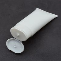Emballage de tube cosmétique vide OEM ODM, tube en plastique PE cosmétique, tube PCR pour crème de soin de la peau, vente chaude