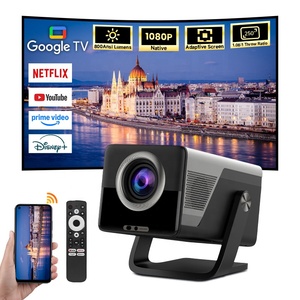 Projecteur intelligent Android Google TV Hotack X7AD Full HD 1080P Home Cinéma Vidéo 4k Proyector LCD Portable - Product Image 1