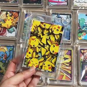 MS Wholesale Prix bas Cartes de sculpture en papier 3D Pokémon WJ en acrylique épaissi, Boîte <span class=keywords><strong>mystère</strong></span>, Fan Art, Carte cadeau surprise, Booster - Product Image 1