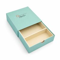 Boîte à tiroir en papier personnalisée écologique, boîte cadeau rigide recyclée durable pour les cadeaux de mariage, les cadeaux d'entreprise, les emballages de fêtes