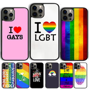 Gay lesbica LGBT <span class=keywords><strong>arcobaleno</strong></span> bandiera orgoglio ART custodia per telefono per <span class=keywords><strong>iPhone</strong></span> 16 15 14 13 12 Pro Max mini 11 Pro Max XS XR Plus - Product Image 1