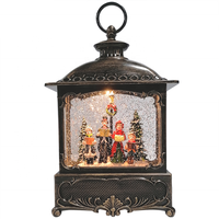 Maison en pain d'épices à succès, décorations de Noël, globe à neige en plastique personnalisé