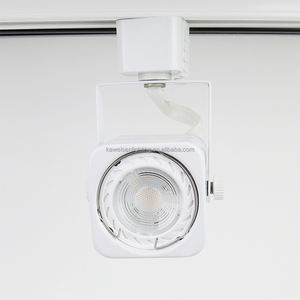 Mini carré led <span class=keywords><strong>spot</strong></span> <span class=keywords><strong>sur</strong></span> <span class=keywords><strong>rail</strong></span> 2 fils boîtier blanc luminaires <span class=keywords><strong>sur</strong></span> <span class=keywords><strong>rail</strong></span> avec fil exposé pour ampoules LED <span class=keywords><strong>GU10</strong></span> G5.3 MR16 - Product Image 2
