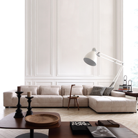 Canapé d'angle moderne et Simple, en tissu, design lavable, pour salon, 1 pièce
