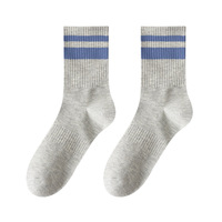Chaussettes d'été décontractées OEM pour hommes en coton et élasthanne, rayées, à logo personnalisé, pour le sport, le cyclisme et la course, absorbant la transpiration et respirantes, vente en gros