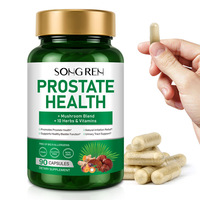 Complément alimentaire pour la santé de la prostate chez l'homme Palmetto 500 mg par portion |   Bloqueur de DHT, soutien capillaire et urinaire, antioxydant, 90 comprimés, végétalien, sans OGM