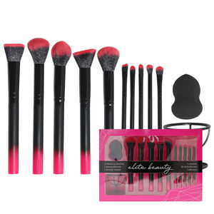 Oem Complete Women <span class=keywords><strong>Magic</strong></span> Set de brochas para maquillaje <span class=keywords><strong>profesional</strong></span> de alta calidad de pelo humano Nylon Face Makeup Brush Set Fabricante - Product Image 6