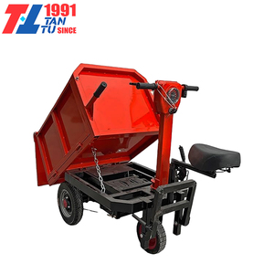 OEM Supported Mini tre ruote carriola a mano Dump Cart <span class=keywords><strong>sedile</strong></span> per strumenti di stoccaggio uso industriale - Product Image 4