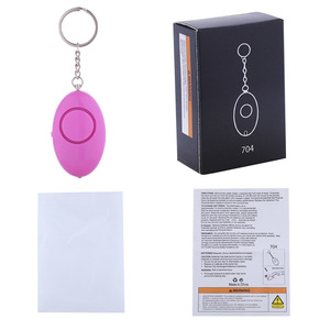 Dispositivo de autodefensa con alarma antilobo para mujer, llavero de luz LED de modo dual, alarma Personal para regalo de negocios promocional femenino - Product Image 5