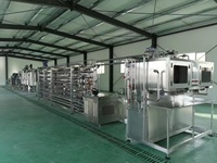 Pasteurisateur tubulaire Ligne de production de confiture de jus de lait Usine de traitement Stérilisateur Uht Pasteurisation des boissons