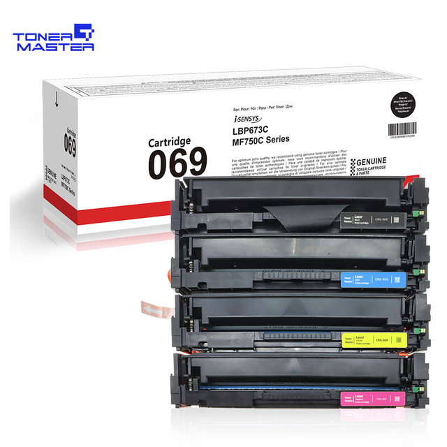 Factory CRG069 069 CRG069H Color for Canon I-SENSYS LBP673CDW MF754CDW MF756CX MF752CDW Printer Laser Compatible Toner Cartridge