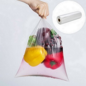 <b>Plastic</b> Produce Bags for Food Storage 12"x20" Clear Grocery Packaging - Product Image 6