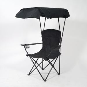 QM New Two in One Outdoor Portable <b>Backpack</b> Folding Camping Chairs With Shade Camping Stall Chair With Sun Umbrella - Product Image 5