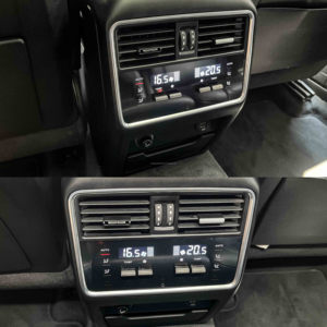 Panel de control táctil del aire acondicionado LCD del asiento trasero con climatización de doble zona para Porsche Cayenne 2018-2023 - Product Image 2