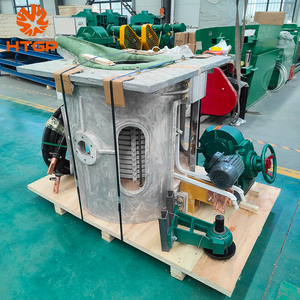 500kg 350kw豚鉄溶融炉1ton 3t中周波数誘導ステンレス鋼製金属鋳造装置 - Product Image 4