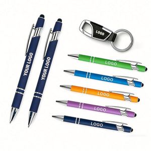Stylo à bille personnalisé avec logo pour événement professionnel, cadeau promotionnel, vente en gros - Product Image 1