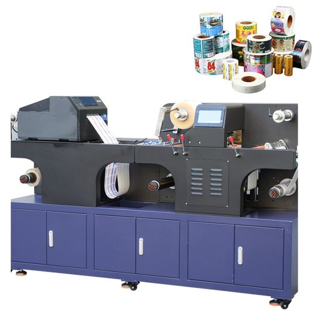 Food label printer digital UV sticker machine for product printer for small labels printing machine roll sticker printer