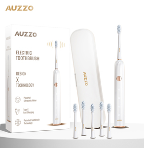 Productos más vendidos en EE. UU. Nueva promoción Usb eléctrico recargable herramienta de limpieza de dientes <span class=keywords><strong>cepillo</strong></span> de dientes con cabezales de recarga - Product Image 1