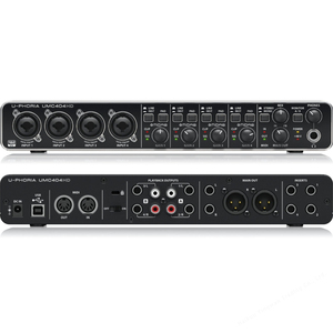 Behringer UMC204HD Audiophile 2x4, 24-bit/192 kHz USB <span class=keywords><strong>audio</strong></span>/MIDI-interface met Midas microfoonvoorversterkers - Product Image 6