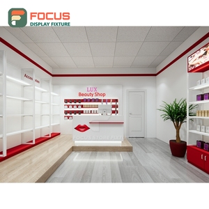 High End Hair Extension Display Cabinet Glass Panel Lighted Drawer Multi Shelf Display Cabinet Fixture - Product Image 3