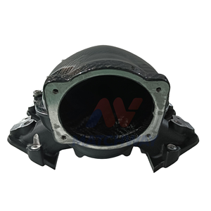 MATCHWAY New Design Dry Carbon Fiber Top Lid Lo-Ram Modular Intake Manifold New Condition for LS1/LS2/LS6 - Product Image 3