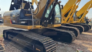 Excavatrice hydraulique d'occasion d'origine japonaise Caterpillar 320D, 20 tonnes, type chenille moyen, pour travaux de construction routière - Product Image 3