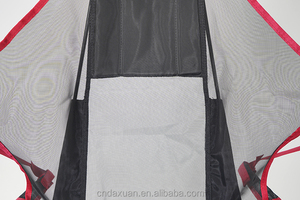 Mecedora al aire libre cómoda tela suave marco de metal jardín Camping senderismo Silla de playa con reposabrazos y almohada - Product Image 5