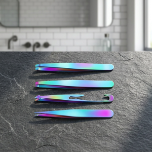 Pinzas Profesionales ASAP para Cejas, Ligeras, con Punta Inclinada, de Acero Inoxidable, para un Acabado Preciso - Product Image 3
