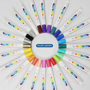 Marqueur stylo ensemble en gros 24/36 couleur Graffiti Art <span class=keywords><strong>peinture</strong></span> stylo étudiant étanche <span class=keywords><strong>peinture</strong></span> <span class=keywords><strong>acrylique</strong></span> Graffiti crayons <span class=keywords><strong>de</strong></span> couleur - Product Image 6