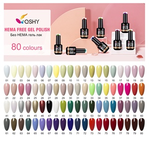 Vente en gros de vernis à gel UV végétalien sans hema 80 couleurs Ensemble de vernis à gel <span class=keywords><strong>semi</strong></span>-permanent inodore de 10ml avec marque privée Fournisseur de confiance - Product Image 2