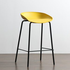Mobilier commercial, chaise haute, pied en métal, pp, siège, comptoir, <span class=keywords><strong>tabouret</strong></span> <span class=keywords><strong>de</strong></span> <span class=keywords><strong>bar</strong></span> <span class=keywords><strong>de</strong></span> <span class=keywords><strong>hauteur</strong></span>, offre spéciale - Product Image 5