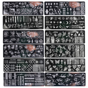 Placas de estampado de <span class=keywords><strong>uñas</strong></span> de animales salvajes, plantillas de Arte de <span class=keywords><strong>uñas</strong></span> con forma de encaje de flor de <span class=keywords><strong>serpiente</strong></span> de Tigre, placa de imagen, plantillas de impresión de <span class=keywords><strong>uñas</strong></span> - Product Image 3