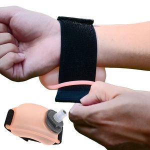 Wholesale Silicone Adjustable Wearable 3 Color Handsfree Wrist <b>Water</b> Bottle 200ml Eco-Friendly for Running Cycling Gift - Product Image 4