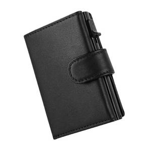 Casekey Vintage Source Factory Credit Card <b>Wallet</b> RFID Blocking <b>Trifold</b> Business Casual Coin Purse Microfiber Cards Cards - Product Image 2
