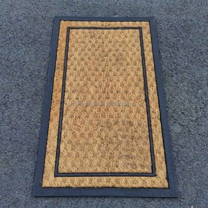 Tapis de porte Seanaba, design de bordure, gravure au laser, impression UV, uni, vierge - Product Image 4
