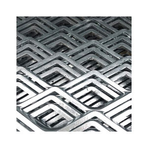 גלוון <span class=keywords><strong>5x10</strong></span> מתכת מורחבת גיליון מחורר מחורר 5 x10 רשת תיל להרחבה גידור רשת פלדה נטו - Product Image 6