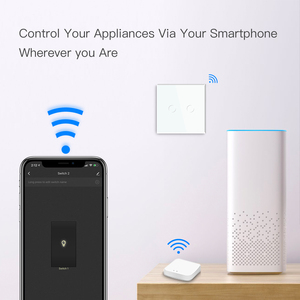Hogar Inteligente soluciones Sistema Inteligente wifi zigbee 1 pared táctil interruptor de la luz - Product Image 4