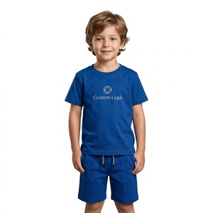 Ensemble Short Personnalisé pour Garçons – Vente en Gros OEM – T-shirt et Short en Coton – Vêtements Décontractés d'Été pour Enfants – Fabricant à Faible MOQ – Marque Privée - Product Image 6
