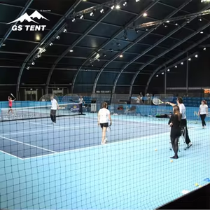 Terrain de Tennis avec <span class=keywords><strong>Tente</strong></span> de <span class=keywords><strong>Tente</strong></span> Panoramique avec Toit pour Padel - Product Image 2