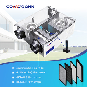 COMAYJOHN MC-SXL Ventilador de intercambio de calor bidireccional para el hogar, sistema de aire fresco para toda la casa, purificador de aire comercial - Product Image 1