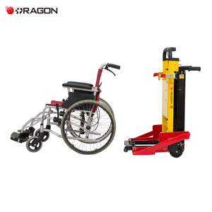 Silla de Ruedas Plegable de Aluminio Resistente Dragon para Subir Escaleras con Capacidad de 160 <span class=keywords><strong>kg</strong></span> para Levantar Sillas de Ruedas - Product Image 2